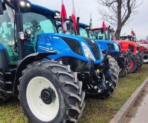 Rolnicy wyszli na ulice. Rozpoczął się protest w woj. łódzkim. „Opłacalność jest na krytycznym poziomie”