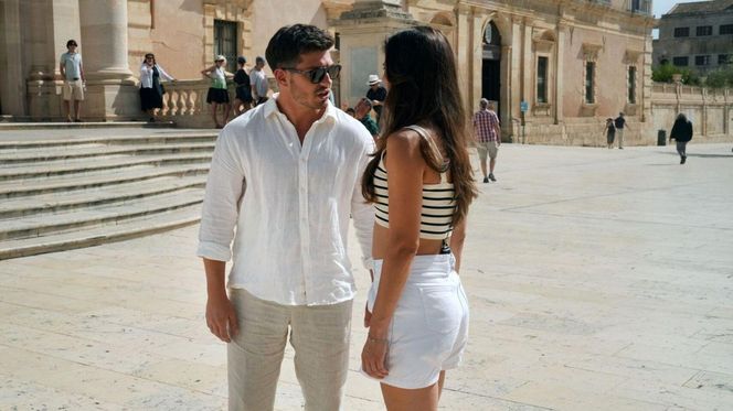 Barwy szczęścia odc. 3146. Justin (Jasper Sołtysiewicz),  Regina (Kamila Kamińska) 