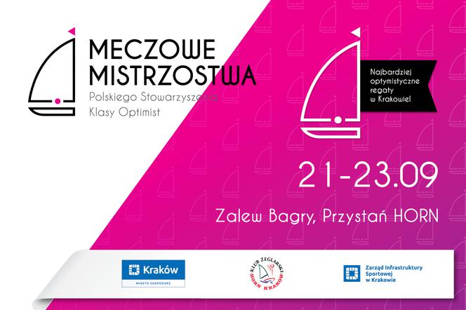 Plakat Meczowych Mistrzostw Polski Stowarzyszenia klasy Optimist