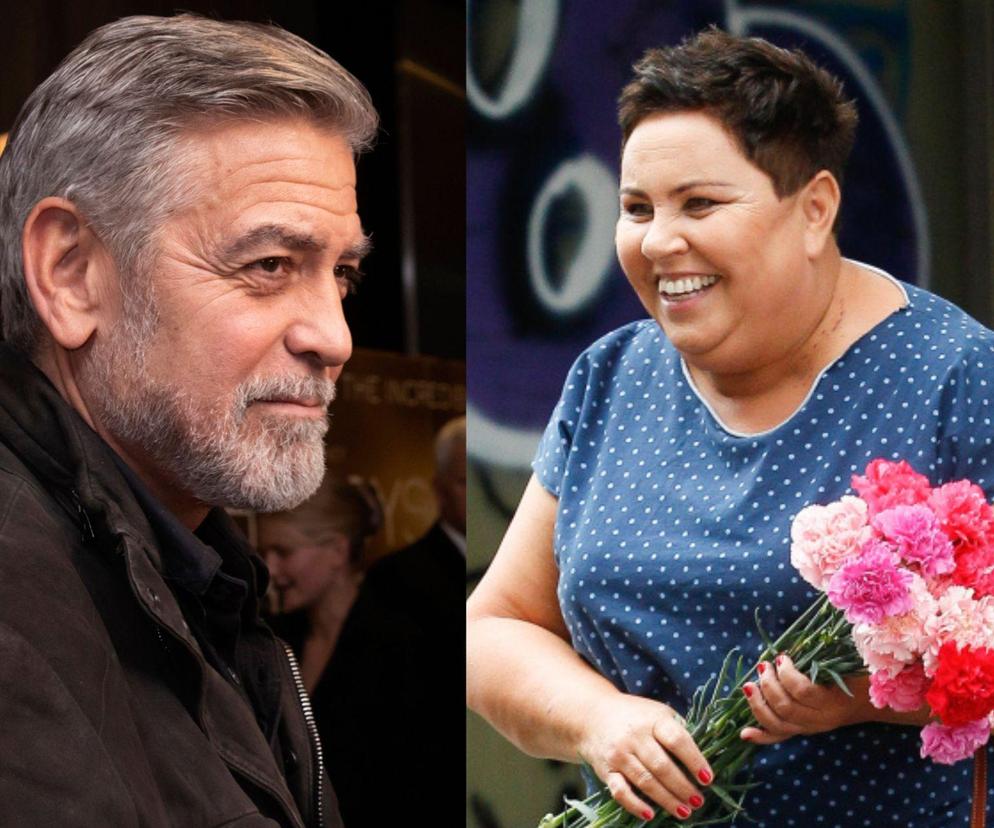 Dorota Wellman, George Clooney