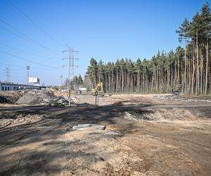 Trwa budowa drogowej bramy jury w Częstochowie