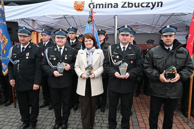 Powiat Siedlecki: nowy średni wóz ratowniczo-gaśniczy trafił do strażaków ochotników z OSP Grochówka w gminie Zbuczyn
