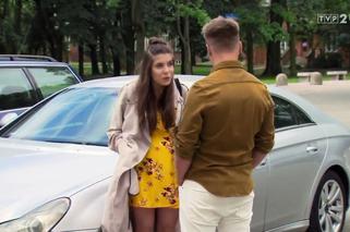 Barwy szczęścia odc. 1934. Agata (Natalia Zambrzycka), Patryk (Konrad Skolimowski)