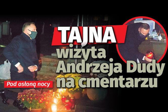 Prezydent Andrzej Duda na cmentarzu