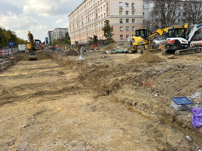 Na budowie trasy tramwajowej wykopali ludzki szkielet. Czyje szczątki odnaleziono?