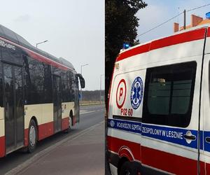 Wypadek seniorki w autobusie