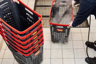 Mycie wózków chroni przed koronawirusem!