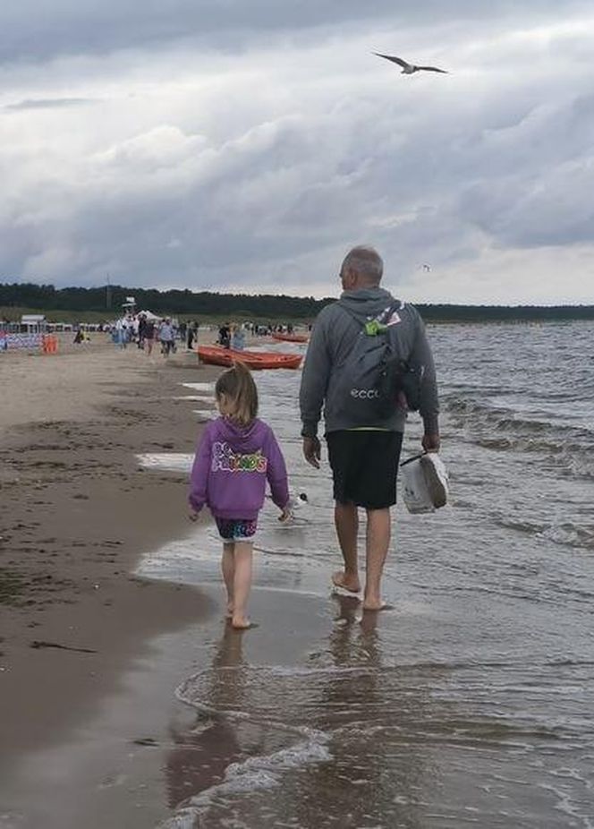 Karol Strasburger z córką