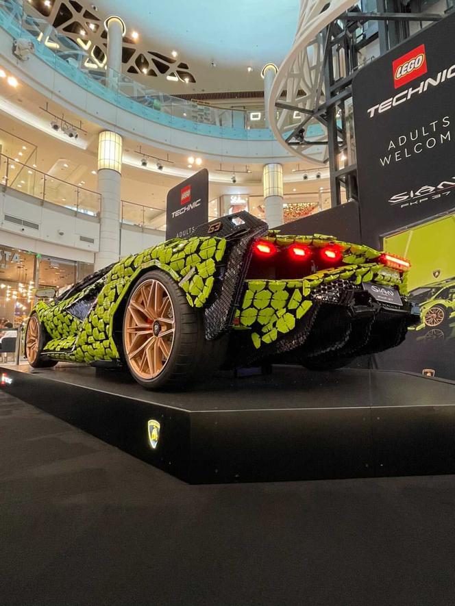 Lamborghini Sian z klocków LEGO