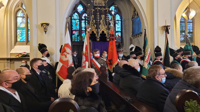 Pogrzeb Andrzeja Rozpłochowskiego w Katowicach