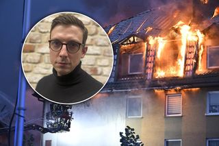 Aktor znany z „Korony Królów” ucierpiał w pożarze bloku w Ząbkach. „Nie wiemy co będzie dalej”