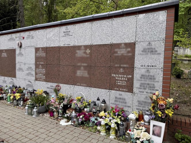 grób Przemysława Wałęsy