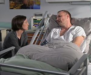 Pierwsza miłość, odcinek 4067: Janek (Maciej Mikołajczyk), Kinga (Aleksandra Zienkiewicz)