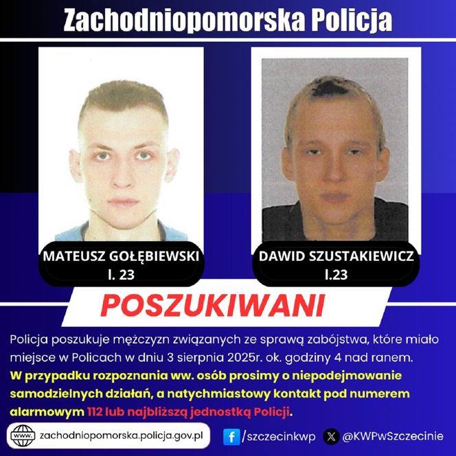 Młody mężczyzna pchnięty nożem pod sklepem monopolowym. Policja szuka dwóch 23-latków