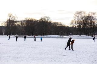 Pole Mokotowskie po remoncie zimą