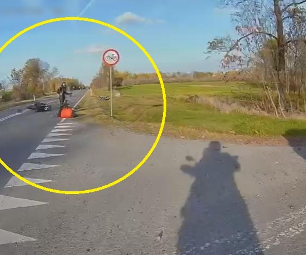 Kamera zarejestrowała szokujący wypadek w woj. lubelskim! 