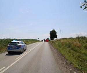 Śmiertelny wypadek w Woźnikach. Nie żyje pieszy