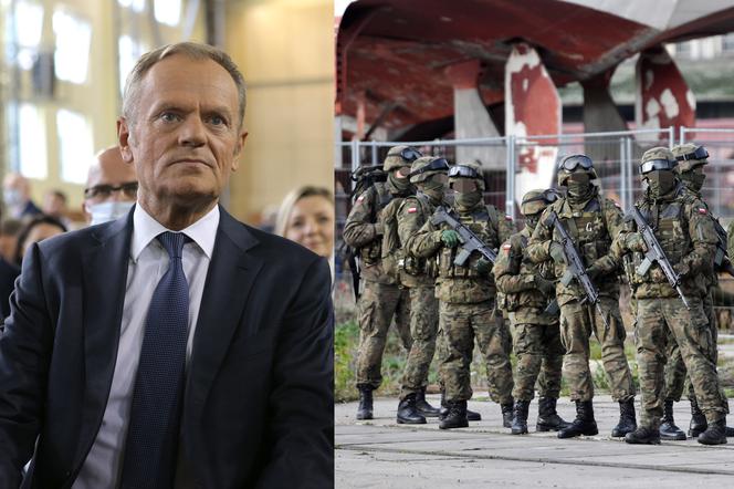 Donald Tusk, żołnierze