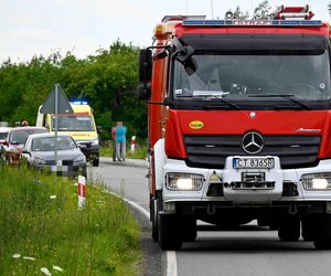 Wypadek nastolatków na hulajnodze