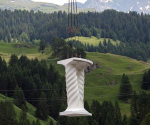 White Tower - ETH Zurich, 3D printed tower