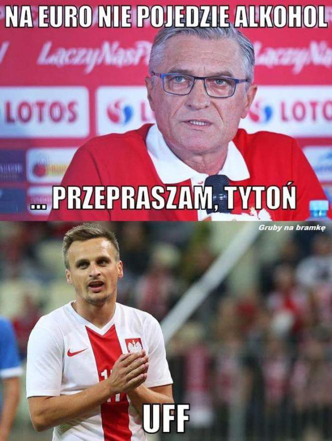 Memy po ogłoszeniu składu na Euro 2016