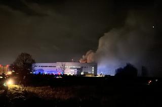 Gigantyczny pożar piekarni w Małopolu  Zdjecia od Rytla powinny być