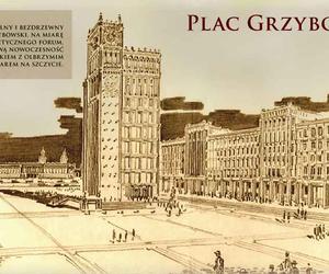 Plac Grzybowski. Socrealistyczna architektura Warszawy. Fot. www.warszawa-socrealizm.pl