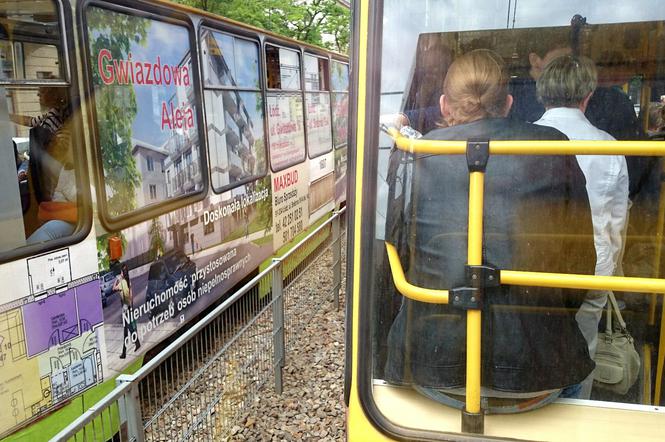 Z powodu awarii energetycznej większość lini tramwajowych w centrum Łodzi stanęło