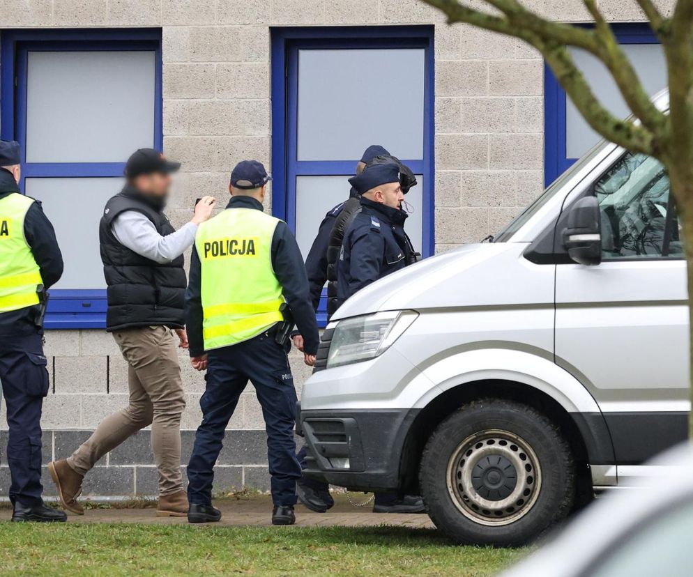 Łukasz Ż. w rękach polskiej policji 