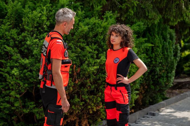 Na sygnale, odcinek 767. Benio (Hubert Jarczak), Róża (Adrianna Jagiełło)