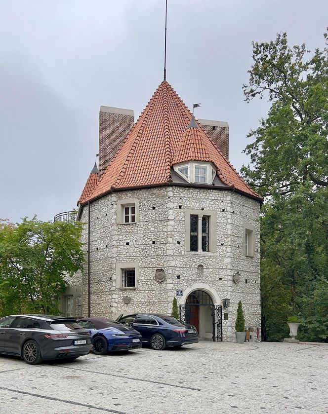 To jedyna taka willa w Krakowie. Znajduje się w lesie, widać z niej nawet Tatry