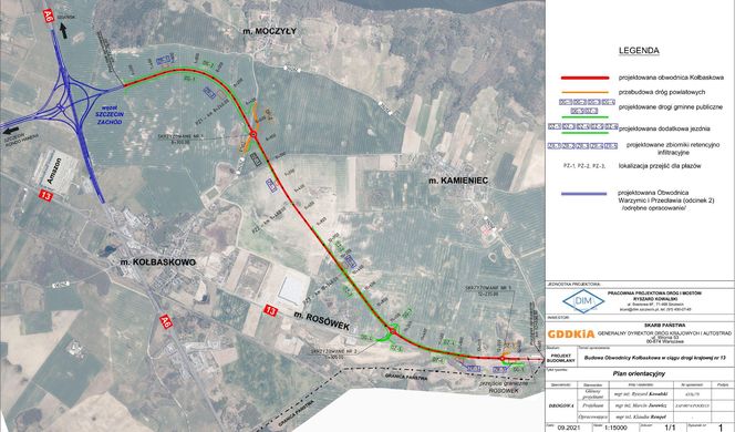 Ważne inwestycje drogowe w rejonie Szczecina