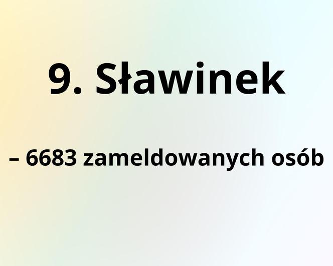 Oto najmniej zaludnione dzielnice Lublina. W tych częściach miasta zameldowanych jest najmniej osób