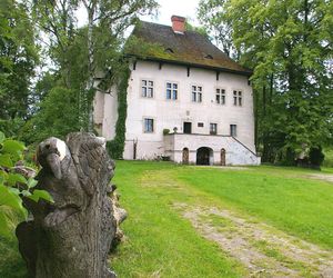 To jeden z najstarszych dworów obronnych w Małopolsce. Wzniesiono go w sławnej wsi