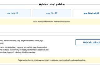 Koronawirus w Trójmieście. Sklepy nie dowożą zakupów