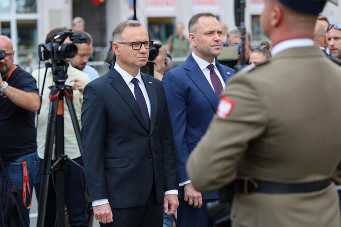 Andrzej Duda i Karol Nawrocki uczcili pamięć powstańców na Woli