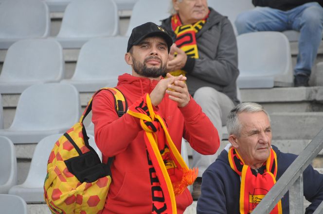 Korona Kielce - Lech Poznań. Zdjęcia kibiców na Exbud Arenie