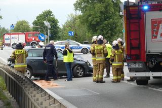 Koszmarny wypadek na drodze krajowej