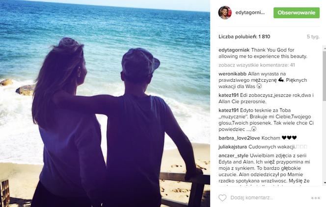 Edyta Górniak na wakacjach za 40 tys. złotych