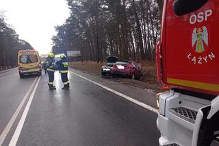Poważny wypadek na granicy Torunia i gminy Zławieś Wielka. Trzy osoby ranne