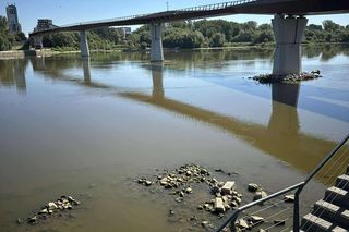 Stan wody w Wiśle - Warszawa (2.07.2025)