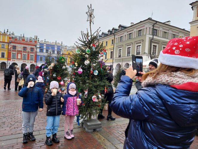  Zamojskie przedszkola i szkoły dekorowały choinki