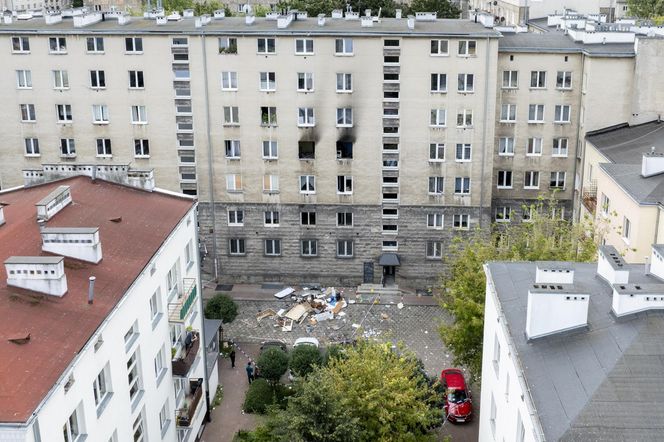 Wybuch gazu na Ochocie. Okoliczni mieszkańcy są wstrząśnięci