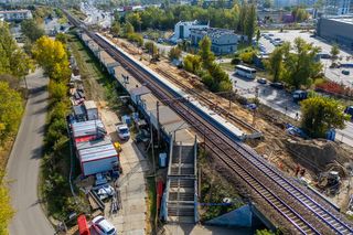 Przebudowa przystanku PKP Ursus Północny w Warszawie