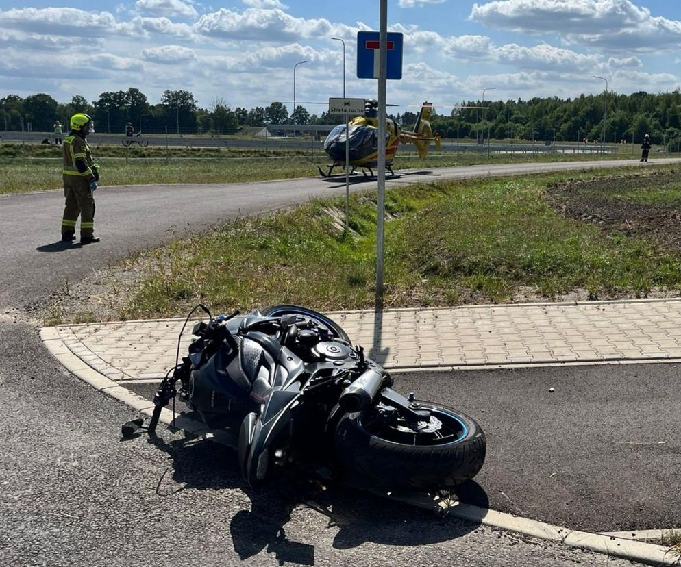 Dramatyczny wypadek motocyklisty i dziecka na rowerku. Mamy ustalenia