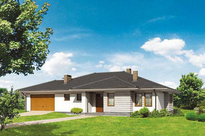 Dom idealnie połączony z ogrodem, czyli projekty domów parterowych typu bungalow 