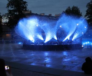 Nowy pokaz na fontannie multimedialnej na pl. Litewskim w Lublinie – „Legenda”