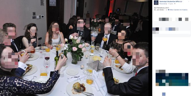 Kinga Duda na balu półmetkowym w luksusowym hotelu ZDJĘCIA