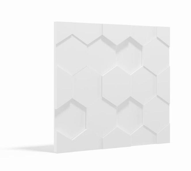 Panel ścienny 3D plaster miodu