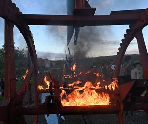 Płonące Ptaki Hasiora zapłonęły